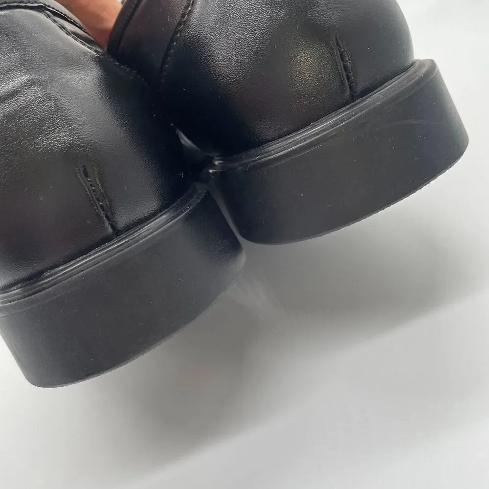 Vance Co. Keith Dress Shoes Mens 12 Black Penny Loafers Comfort Workwear‎ Preppy